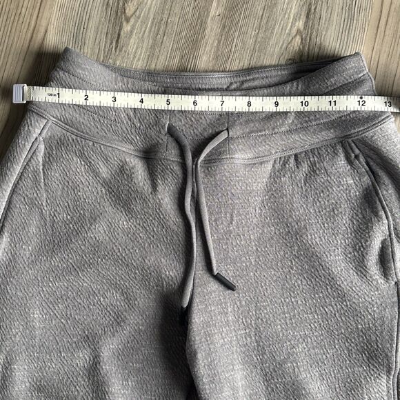 Prana Textured Gray Pull On Drawstring Joggers Size XS - Picture 5 of 8